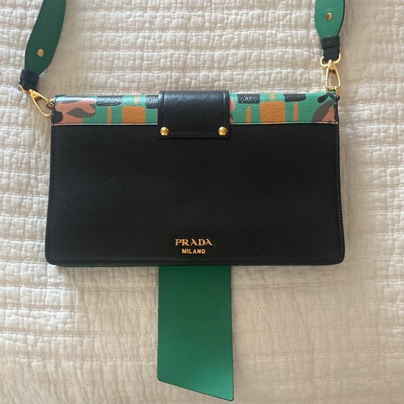 PRADA bag limited edition 2017 Mango+Nero - Picture 4 of 10